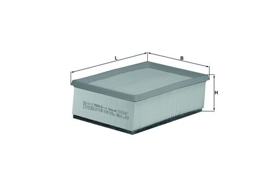 Air Filter - LX 1033 KNECHT
