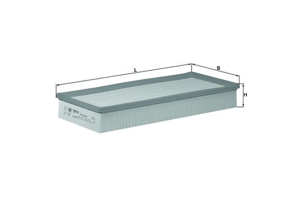 Filtro aria - LX 792 KNECHT