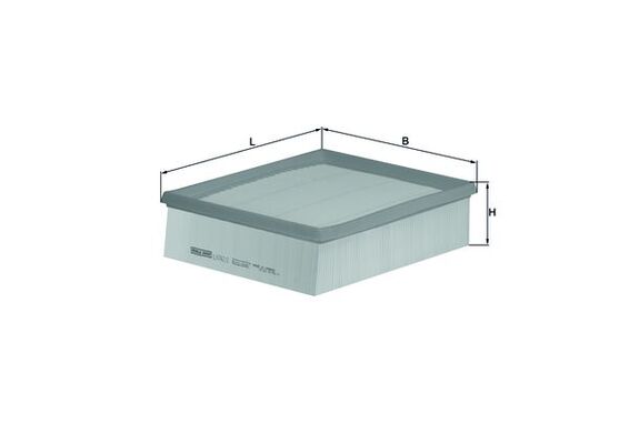 Air Filter - LX 742/2 KNECHT