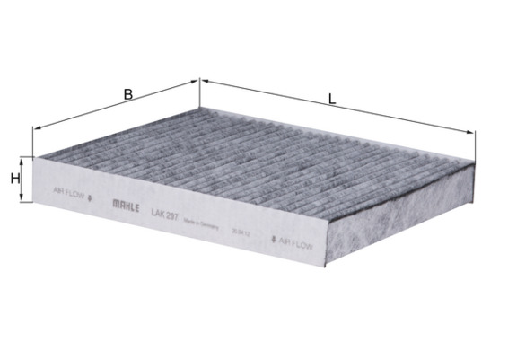 Filter, interior air - LAK 297 KNECHT