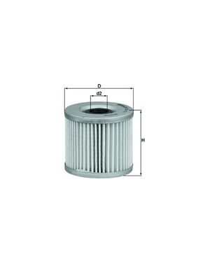 Oil Filter - OX 411 KNECHT