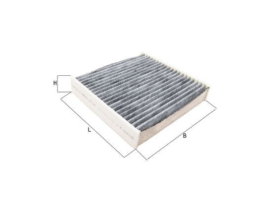 Filter, interior air - LAK 96 KNECHT
