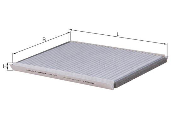 Filter, interior air - LAK 143 KNECHT