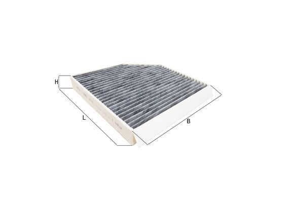 Filter, interior air - LAK 667 KNECHT