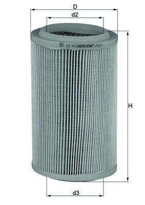 Filtro aria - LX 915 KNECHT