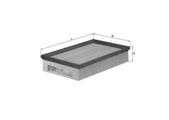 Filtro aria - LX 1596 KNECHT