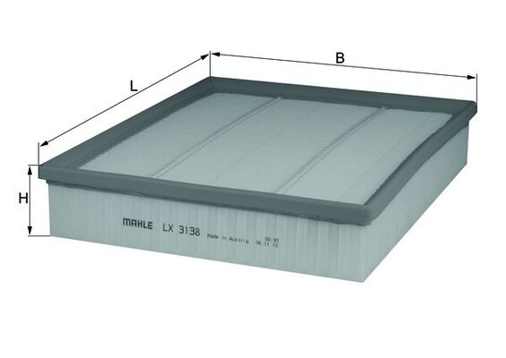 Air Filter - LX 3138 KNECHT