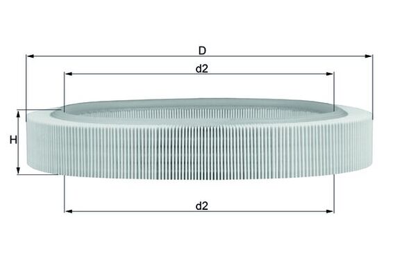 Air Filter - LX 58 KNECHT