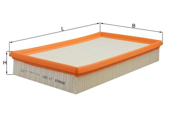 Luftfilter - LX 888 KNECHT