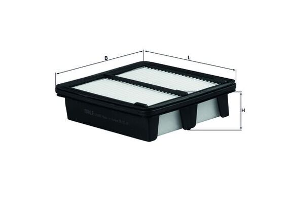 oro filtras - LX 2889 KNECHT