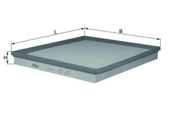 Filtro aria - LX 2065/1 KNECHT
