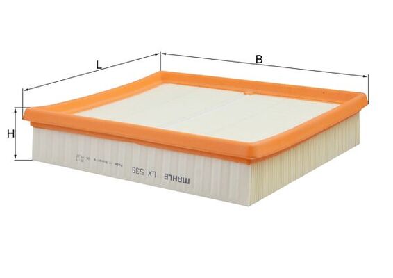 oro filtras - LX 539 KNECHT