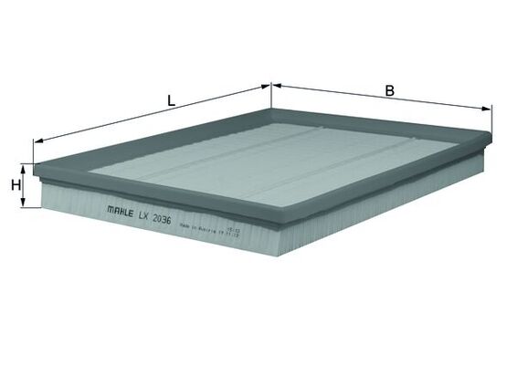Air Filter - LX 2036 KNECHT