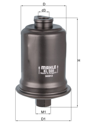Fuel filter - KL 508 KNECHT