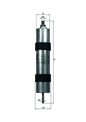 Fuel filter - KL 104 KNECHT