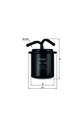 Fuel filter - KL 134 KNECHT