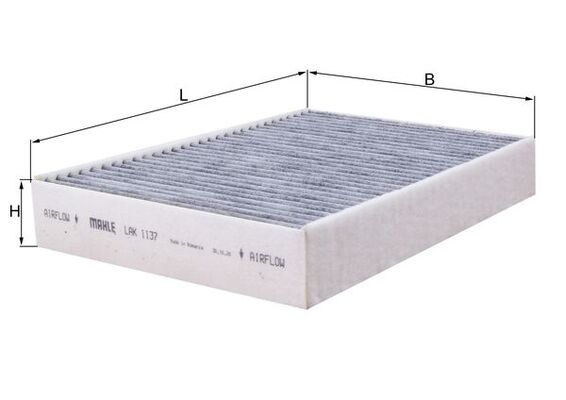 Filtro, Aria abitacolo - LAK 1137 KNECHT