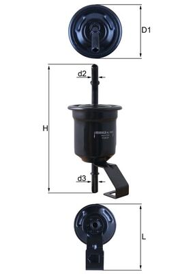 Kraftstofffilter - KL 1161 KNECHT