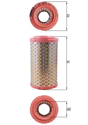 Air Filter - LX 4574 KNECHT
