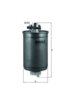 Filtro carburante - KL 180 KNECHT