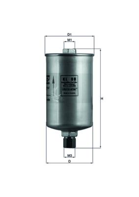 kuro filtras - KL 88 KNECHT
