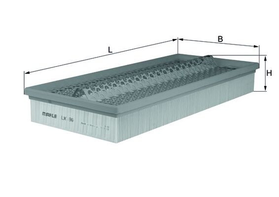 Air Filter - LX 96 KNECHT