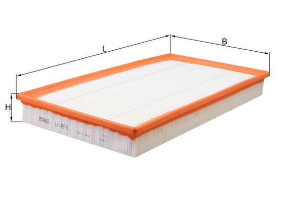 Filtro aria - LX 4919 KNECHT