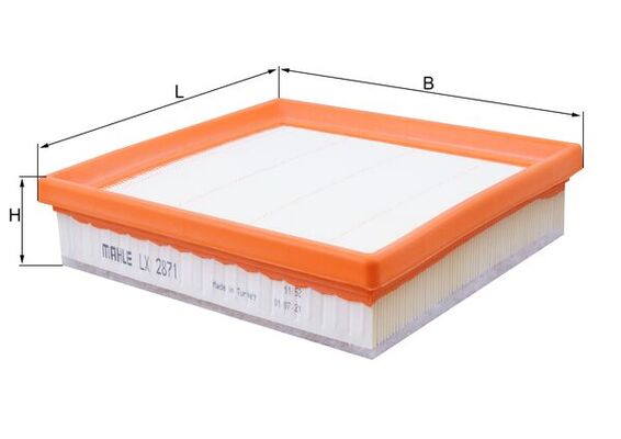 Filtro aria - LX 2871 KNECHT