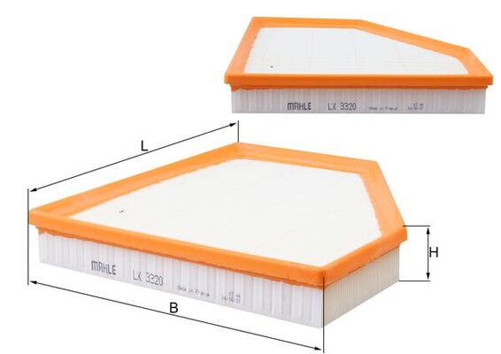 Air Filter - LX 3320 KNECHT