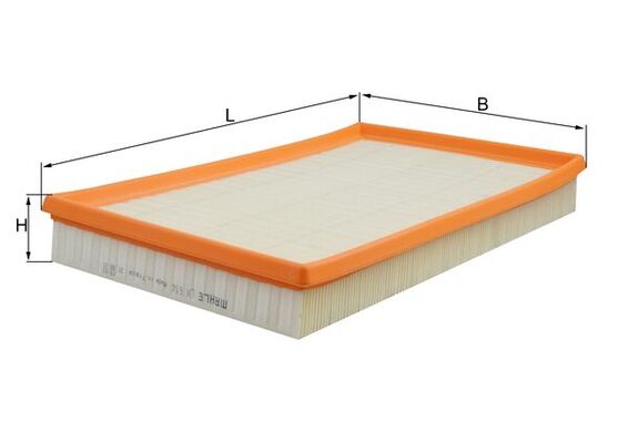 Luftfilter - LX 614 KNECHT