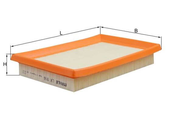 Air Filter - LX 916 KNECHT
