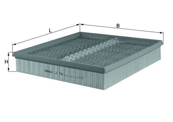 Air Filter - LX 736 KNECHT