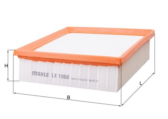Air Filter - LX 1968 KNECHT