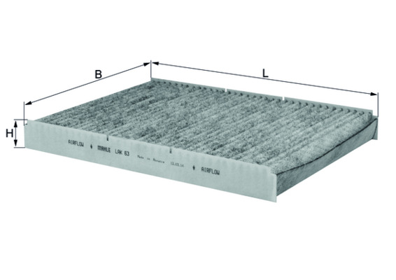 Filtro, Aria abitacolo - LAK 63 KNECHT