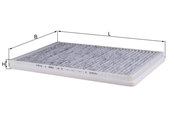 Filtro, Aria abitacolo - LAK 81 KNECHT