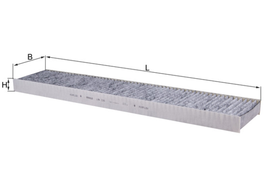 Filter, interior air - LAK 226 KNECHT