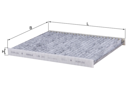 Filter, interior air - LAK 241 KNECHT