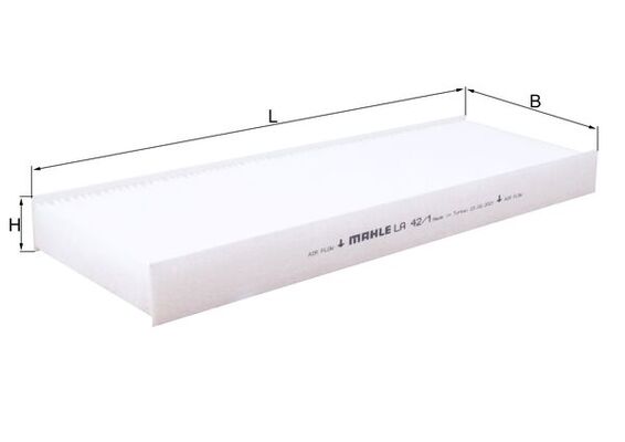 Filtro, Aria abitacolo - LA 42/1 KNECHT