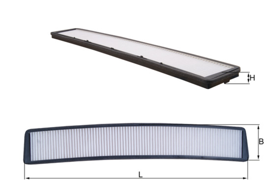 Filter, interior air - LA 102 KNECHT
