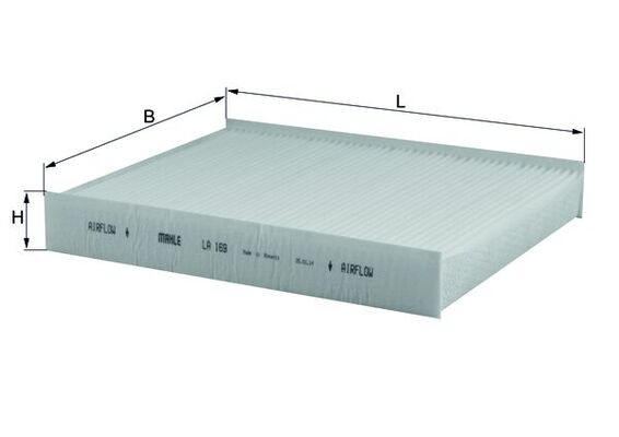 Filter, interior air - LA 169 KNECHT