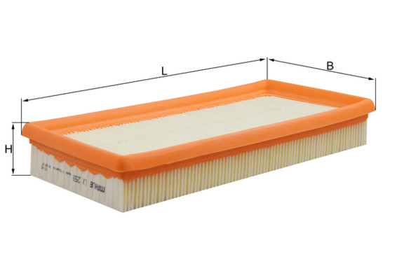 oro filtras - LX 259 KNECHT