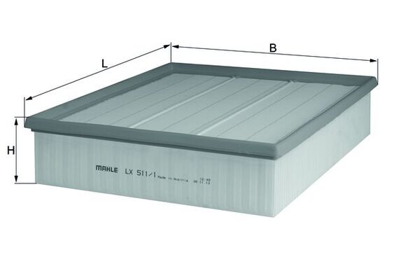 Filtro aria - LX 511/1 KNECHT