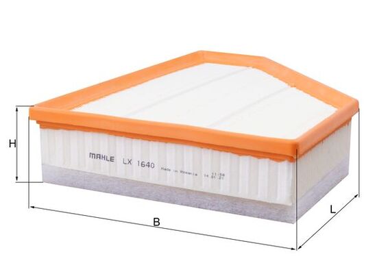 Filtro aria - LX 1640 KNECHT