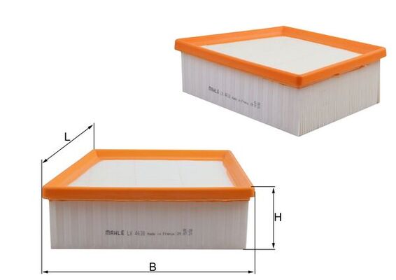 Luftfilter - LX 4638 KNECHT
