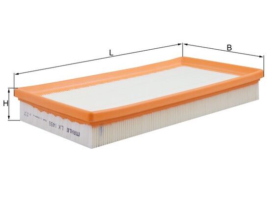Filtro aria - LX 1455 KNECHT