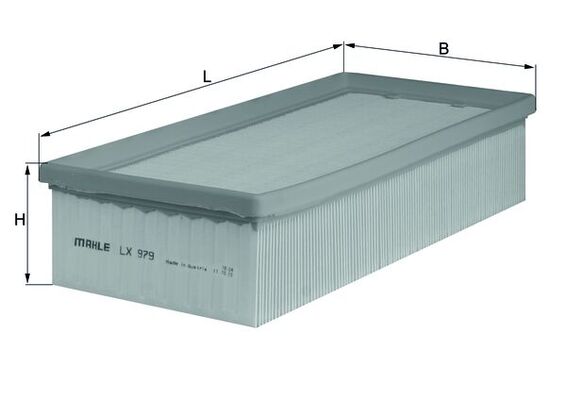 Air Filter - LX 979 KNECHT