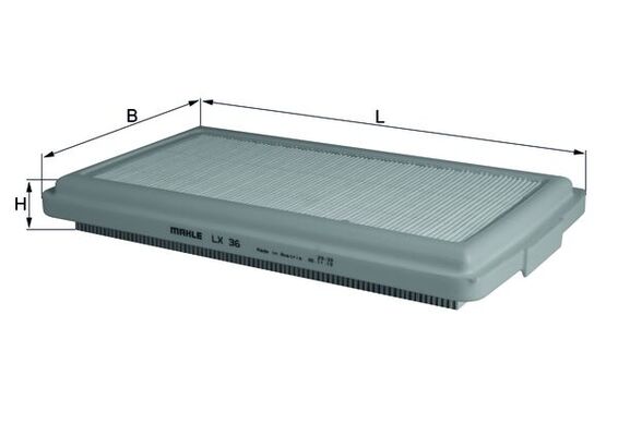Air Filter - LX 36 KNECHT