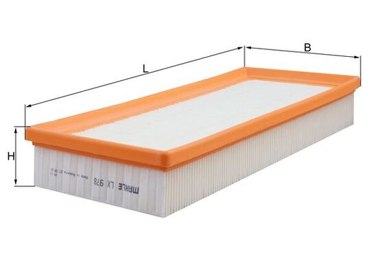 Air Filter - LX 978 KNECHT