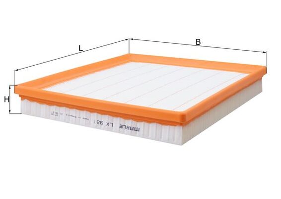 Air Filter - LX 981 KNECHT