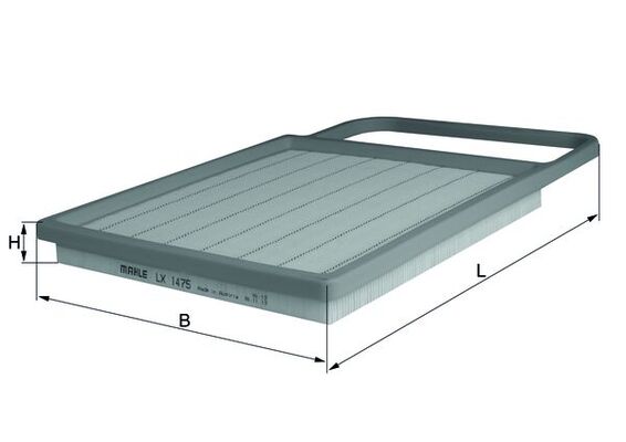 Filtro aria - LX 1475 KNECHT